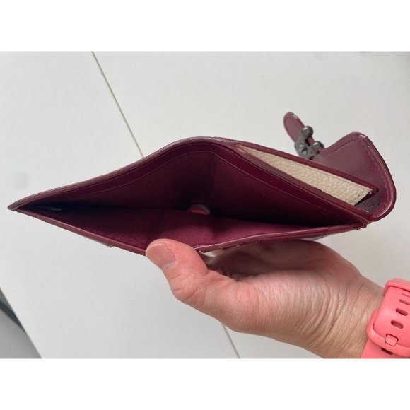 NWT COACH Tabby Small Wallet With Wildflower Print (1364) - Picture 11 of 11